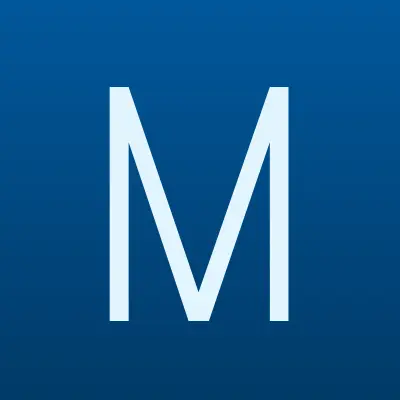 Магнит, сеть универсамов, лого-визитка