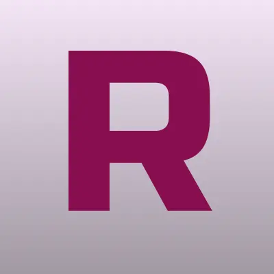 RCF, сеть магазинов, лого-визитка